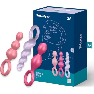 Satisfyer - Anal Plugs Set 3 Pcs Tricolor - image 2
