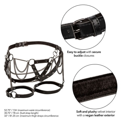 Calexotics Euphoria Thigh Harness Plus Size - image 3
