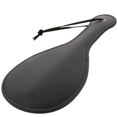 Rounded Black Fetish Paddle - image 1