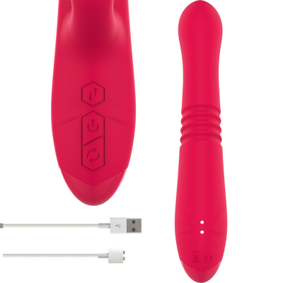 Intense Dua Multifunction Vibrator Red Tongue - image 4