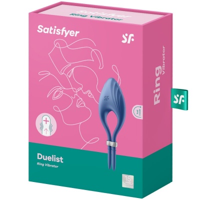 Satisfyer Duelist Ring Vibrator Blue - image 4