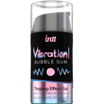 INTT Vibration Bubble Gum Intimate Stimulant Gel 15ml - image 1