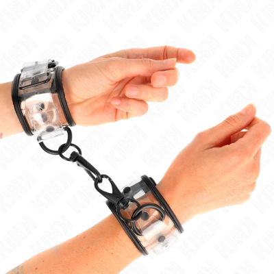 Kink Clear Wrist Cuffs, Adjustable - image 1
