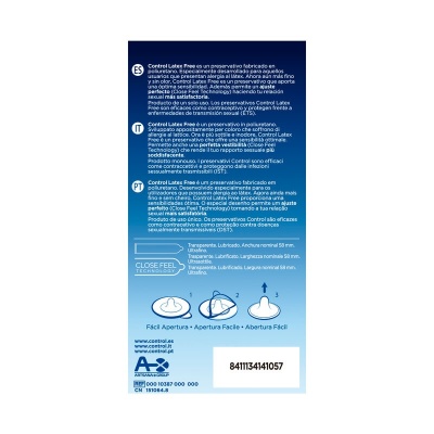 Control Free Latex Condoms, 5 Pack - image 2