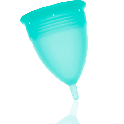 Stercup Menstrual Cup Size L, Aquamarine - image 3