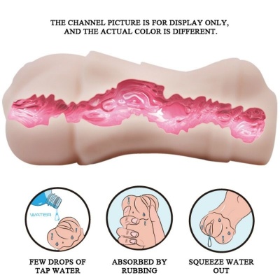 Crazy Bull Water Skin Vagina Masturbator Vibrating - image 7