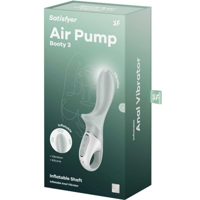 Satisfyer Air Pump Booty 3 Grey-Green Anal - image 6