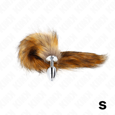 Kink Anal Plug S 7x3cm Synthetic Tail 40cm Brown - image 3