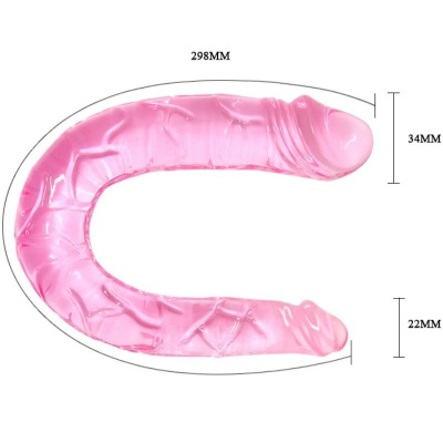 Baile Double Dong Double Pink Dildo - image 4