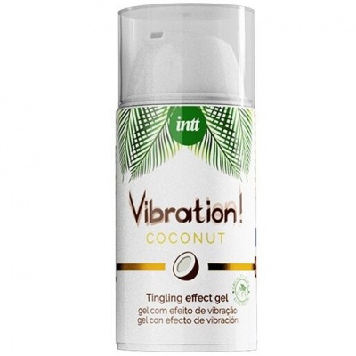 INTT Vegan Vibration Coconut Intimate Gel 15ml - image 1