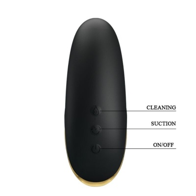 Pretty Love Luxury Suction Massager Black - image 8