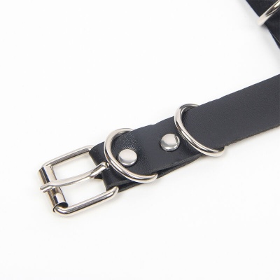 Subblime Leather Harness Bra Chain Details - image 6