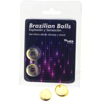 Taloka 2 Brazilian Balls Vibrating Shock Exciting Gel