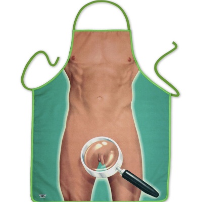 Diablo Picante Men's Magnifying Apron