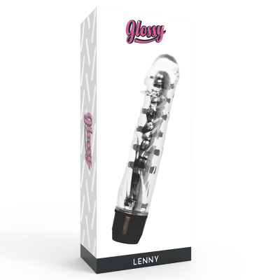 Glossy Lenny Black Vibrator - image 4