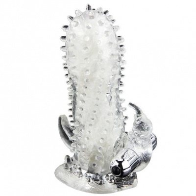 Baile Brave Man Rabbit Vibrator Penis Extension