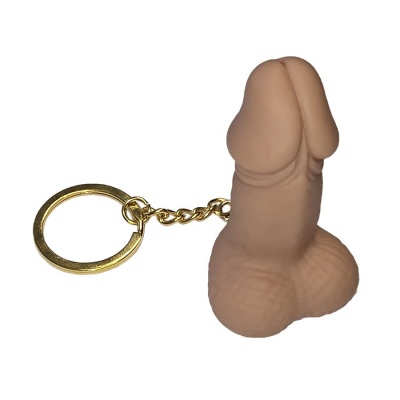 Flesh-Colored Penis Whistle Keychain Flesh-Colored Penis Whistle Keychain