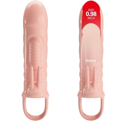 Pretty Love Sloane Natural Rabbit Penis Sheath - image 2