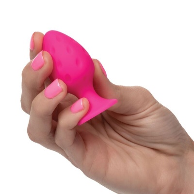 Calexotics Cheeky Butt Plug Pink Small - image 7
