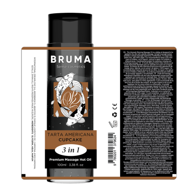 Bruma Premium Massage Hot Oil Cupcake 3-in-1 100ML - image 5