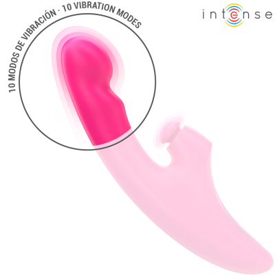 Intense Emi 3-in-1 Compact Vibrator 13.5cm - Pink - image 5