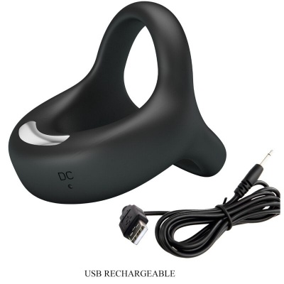 Pretty Love Elliott Black Vibrator Ring - image 8