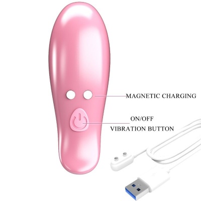 Pretty Love - Leaf Vibrating Nipple Clamps Pink - image 7
