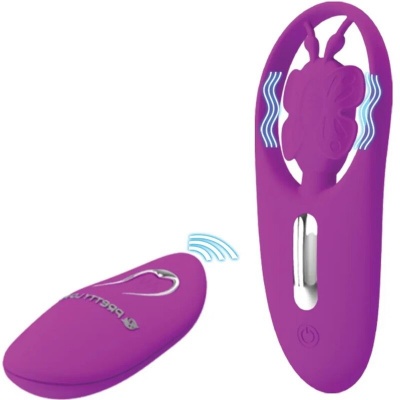 Pretty Love Dancing Butterfly Stimulator Remote Lilac - image 2
