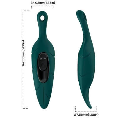 Armony Leaf Stimulator Vibrator Green - image 4