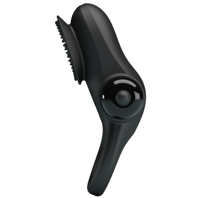 Pretty Love Black Vibrator Ring II - image 4