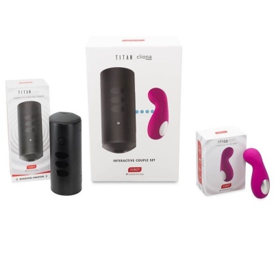 Kiiroo Titan & Cliona Couples Set Lilac - image 4