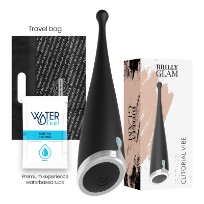 Brilly Glam Spot Vibe Clitoral Black