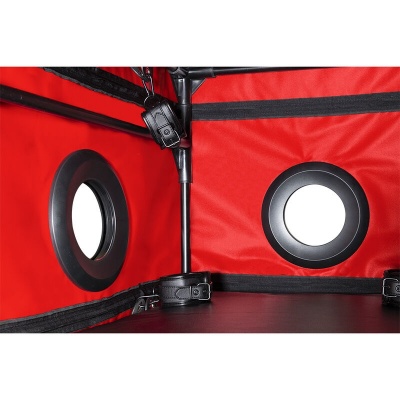 Secret Dome Kink Club La Niche Cabin Black Red - image 9