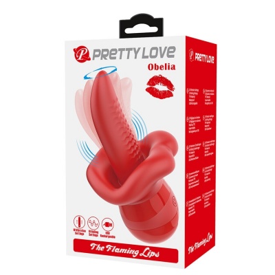 Pretty Love - Obelia Masturbator Tongue Vibrator With Orbital Motion - image 10
