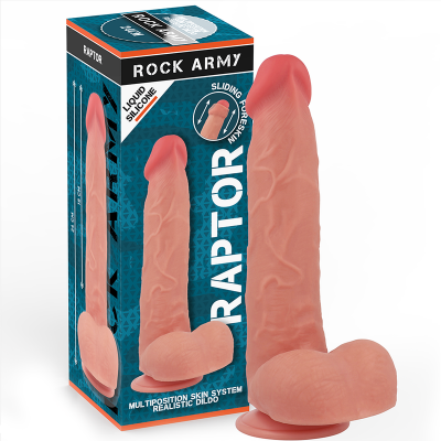 Rock Army Raptor Liquid Silicone Dildo 24 CM