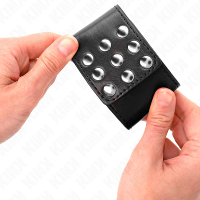 Kink Wrist Restraints with Snap, Black - image 4