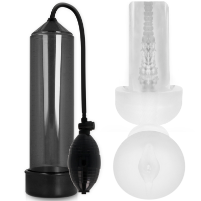 Pump Addicted RX3 Black with Pleasure Sleeve Pump Addicted RX3 Black with Pleasure Sleeve
