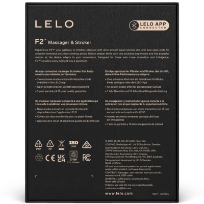 Lelo F2S Male Masturbator Blue - image 12
