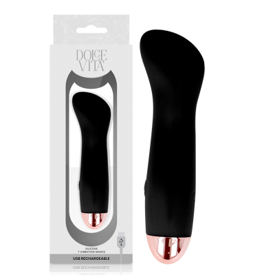 Dolce Vita One Rechargeable Vibrator Black 7-Speed - image 2