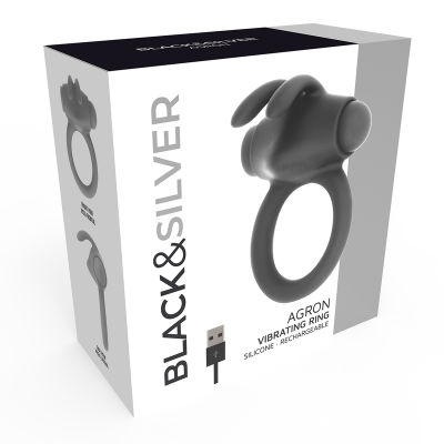 Black and Silver Agron Ring 2.0 - image 5