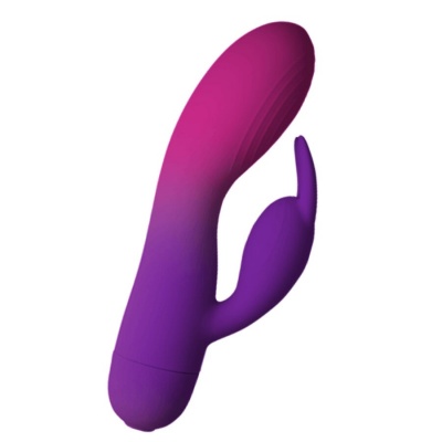 Rocks-Off Glo-Girl Purple Rabbit Vibrator