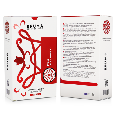 Bruma Liquid Vibrator Ultra Sliding Strawberry 15ml - image 7