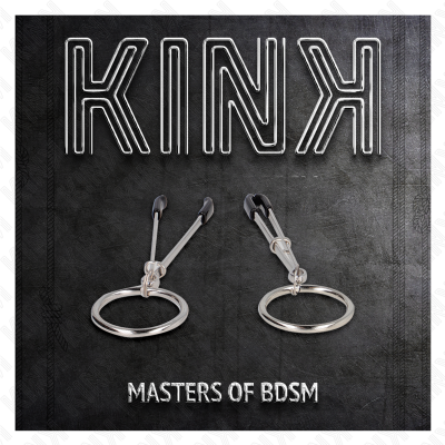 KINK Thin Nipple Clamps With O-Ring 7cm - image 5