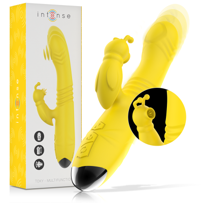 Intense Toky Multifunction Vibrator Yellow Intense Toky Multifunction Vibrator Yellow