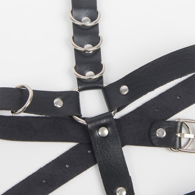 Subblime Leather Garter Harness Rings - image 5