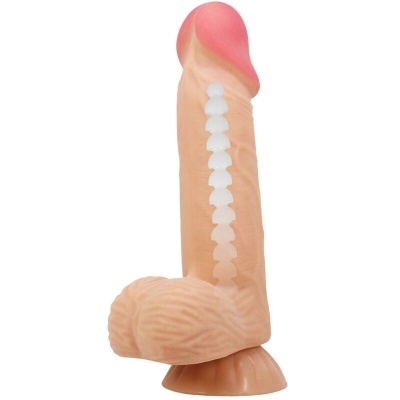 Pretty Love Sliding Skin Dildo Flesh 20.6 CM - image 5