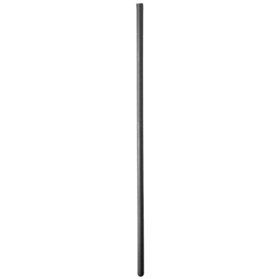 All Black 6mm Silicone Urethral Probe 24cm