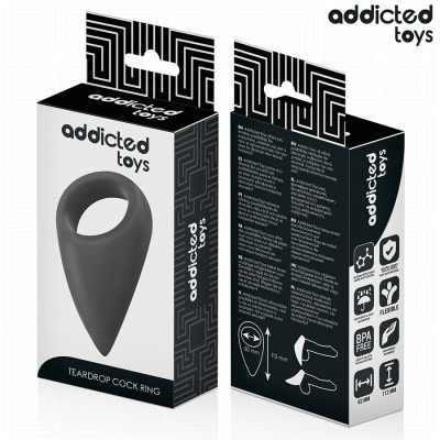 Addicted Toys Tear-Shaped Penis Ring - image 7