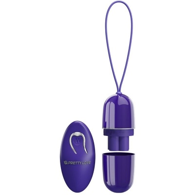 Pretty Love Arvin Violet Vibrating Egg Remote Control - image 2