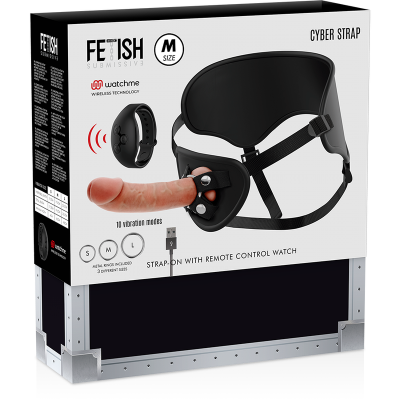 Fetish Submissive Cyber Strap Harness M - image 2